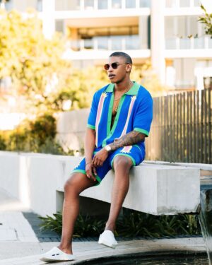 Thabang Kamogelo Molaba Instagram - Last one to close off the Summer. 🏝️

📸: @kpaparazzi_