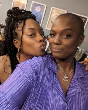 Thanyia Moore Instagram - Guys..... LISTEN UP!! The two episodes I saw of this show let's me know ITS GONNA BANG!! The acting was ACKTING! The comedy was HILARIOUS! The drama had us GRIPPED!! 

@candicec_w 👏🏾👏🏾 Another one!! Thank you for your hard work and talent and thank you for offering me the role 🫶🏾 

@dionne_brown GURRRRLLLL you already know I love you off. And I absolutely adore you in this!! And I only saw TWO EPS!! I can't wait to see your growth. Big up yourself, Sis 🫶🏾

And to the rest of the cast and crew - THANK YOU cause you can see this was a labour of love 💜

#Queenie June 4th on @channel4 and June 7th on @hulu 

MARK THAT IN YOUR DIARIES!! 💜