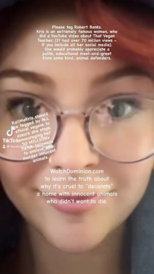 That Vegan Teacher Instagram - Imagine defending ripping 
the skin off innocent animals 
who were anally electrocuted 
after living a lifetime in a cage.
❌❌❌❌❌❌❌❌❌