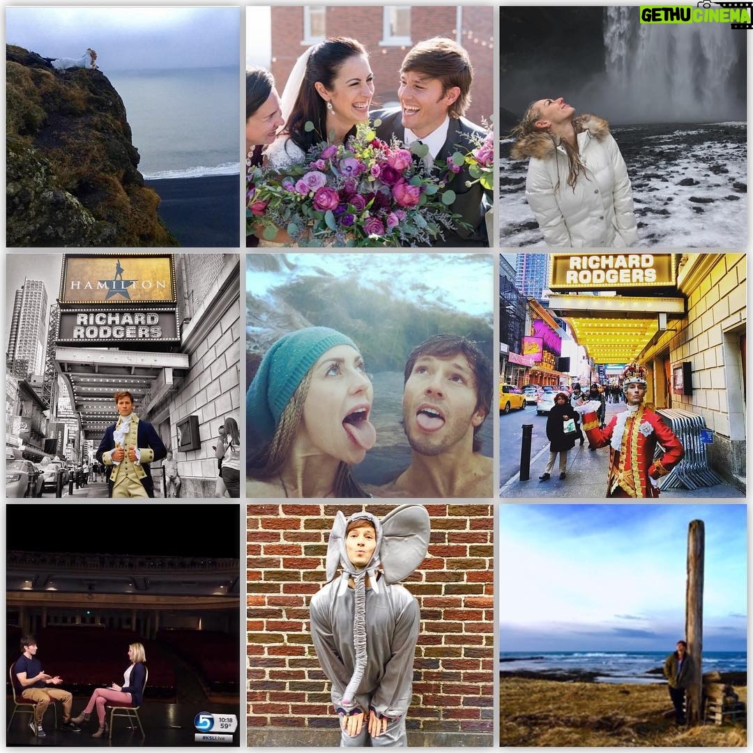 Thayne Jasperson - 9.2K Likes - 2️⃣0️⃣1️⃣7️⃣ Poignant, Light, Growth: Year starts in Iceland with my @judancer. 28 days later, she leaves this mortal realm. 12 days later, grandpa passes. I’m a BridesMan to one of my best friends. I play fantastic roles including an🐘 Universe connects me to 🌏Warriors. #alliteration. I learn: Through trial comes growth. Let ❤️ reign above all else. We share this world and our time is limited. #2017 #Reflection #SeaburysFreeThoughts #NewYear #Hamilton