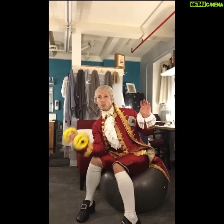 Thayne Jasperson - 8.2K Likes - A King must stay physically fit #KingThayne #SeaburysFreeThoughts #NotVeryOften #WhatComesNext? #Hamilton #BroadwayLife #LivinTheDream
