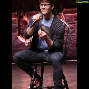 Thayne Jasperson Instagram - If I can’t actually be Superman, then Clark Kent will suffice 👊🏼👓🌪 #SuperHeroDreams #WhoWouldYouBe? #SeaburysFreeThoughts #Hamilton #Broadway 📷 @wmcb15