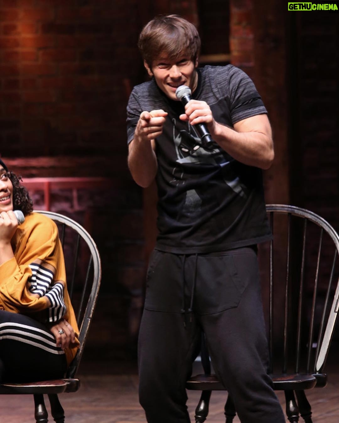 Thayne Jasperson - 9.4K Likes - 🎊Seabury’s Birthday week! 🎉
Photos: Hamilton Ed experience where we are inspired by the youth!.. and we try our best to inspire in return. 😶
#MyThinkerFace #MyAmIWrongFace #MyTeasingFace #MyGrandpaJoeFace #Hamilton #Broadway #EduHam #SeaburysFreeThoughts @hamiltonmusical 📸 @walterMcbride