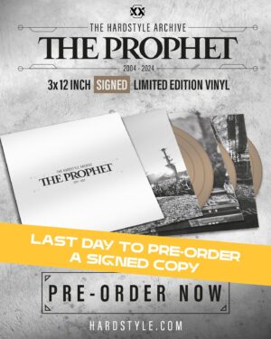 The Prophet Instagram - Today is the last day to pre-order a signed copy of 𝗧𝗵𝗲 𝗛𝗮𝗿𝗱𝘀𝘁𝘆𝗹𝗲 𝗔𝗿𝗰𝗵𝗶𝘃𝗲𝘀! This three-vinyl collection features my hardstyle hits from 2004 to 2024. Head over to Hardstyle.com and take advantage of this final opportunity to pre-order a signed copy 🔊👉🏼 #linkinbio