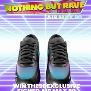 The Prophet Instagram - 👟 𝗖𝗨𝗦𝗧𝗢𝗠𝗜𝗭𝗘𝗗 𝗡𝗜𝗞𝗘 𝗔𝗜𝗥 𝗠𝗔𝗫 𝗚𝗜𝗩𝗘𝗔𝗪𝗔𝗬! 👟
Like, comment and follow the steps in the link in our bio to enter the giveaway 💪

To celebrate the upcoming release of “Nothing But Rave,” we are giving away a custom pair of Nike Air Max!

The winner will be announced on the day of the release (May 24th) on our socials, so keep an eye out. 👀