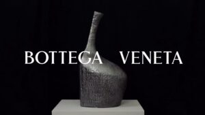 Theaster Gates Instagram - Repost from @matthieu_blazy
•
Bottega Yaki, 2024. Wood fired stoneware, leather. Afro-Mingei at the Mori Art Museum, Tokyo. 

Ceramic forms by Theaster Gates and leather weaving produced in our Atelier by Bottega Veneta artisans .

@theastergates 
@moriartmuseum 
#bottegaveneta
