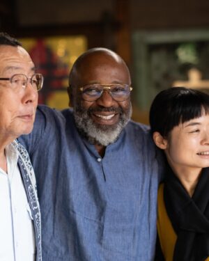 Theaster Gates Instagram - Our partners at Sawada Shuzo @hakurou_sawadashuzo are popping up at Maruri today! Come say hi and try some of our custom Mon Kara Kara sake in Tokoname. We will be on the path all day! Come join us!  2 Chome-53 Sakaemachi, Tokoname, Aichi 479-0836, Japan 📸 Wyatt Conlon
