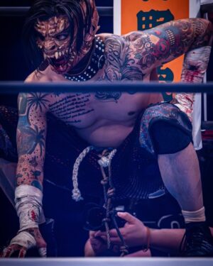 Theodore James Perkins Instagram - The world is a vampire…

📸 @taigaphoto_pw 

#UnitedEmpire #CrownsUp #NJPW #wk18 #Aswang