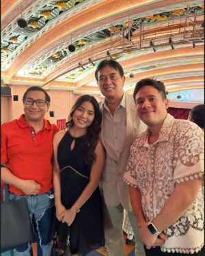 Therese Malvar Instagram - The Manila Film Festival premiere night 🎭 

Grateful to be part of direk Pepe Diokno’s amazing film, LUMANG TUGTUGIN. Huhu kaiyak, direk @pepediokno! 

Watch our film, plus all the other amazing shorts, from June 5-11 in participating Robinsons Movieworld cinemas! Sa Set B kami!