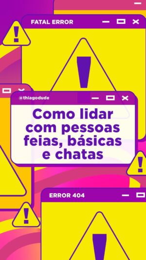 Thiago Almasy Instagram - Marca o @ que já cansou de lidar com gente f3i4, básica e ch4t4 🤡