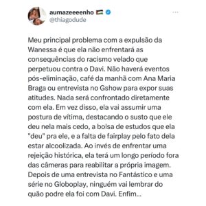 Thiago Almasy Instagram - pra mim é isso 👍🏽