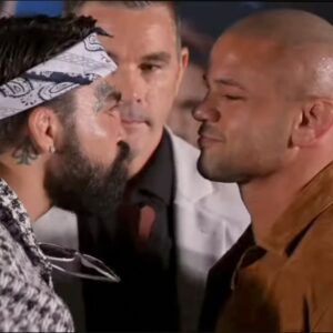 Thiago Alves Instagram - Mike Perry has his first faceoff with Thiago Alves before their BKFC: KnuckeMania 4 main event on April 27th

🔗 FULL STORY IN BIO