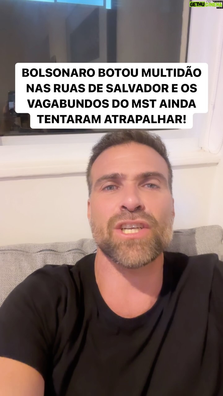 Thiago Asmar - 88.1K Likes - BOLSONARO COLOCOU MULTIDĆO NAS RUAS DA BAHIA E AINDA PROVOU QUE A ESQUERDA ESTĆ DESESPERADA E QUE O MST Ć UM BANDO DE VAGABUNDO QUE NĆO TEM TRABALHO PRA FAZER NUMA SEXTA DE MANHĆ!
