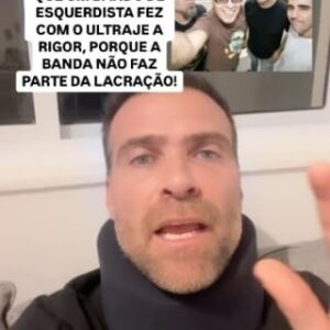 Thiago Asmar Instagram - UM BANDO DE ESQUERDISTA FEZ ATAQUES COVARDES À BANDA ULTRAJE A RIGOR, NAS REDES SOCIAIS, PORQUE ELES SE RECUSAM A SEREM DA TURMINHA DA LACRAÇÃO! QUE PAPELÃO DA RÁDIO KISS E DE ALGUNS DE SEUS APRESENTADORES!
