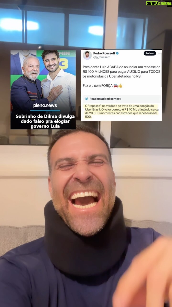 Thiago Asmar - 60.3K Likes - SOBRINHO DA DILMA CRIA NOTĆCIA FALSA PRA FAZER CAMPANHA PRO LUL@ E Ć DESMORALIZADO PELO X/TWITTER! COMO EU TE AMO, ELON MUSK!