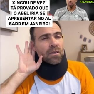Thiago Asmar - 36.3K Likes - CALEI A BOCA DE VEZ DE QUEM ME XINGOU SOBRE A SITUAĆĆO DO ABEL FERREIRA COM O AL SADD! JOGADOR DO AL SADD CONFIRMOU QUE FOI AVISADO AO TIME QUE ABEL SE APRESENTARIA NO COMEĆO DE JANEIRO! DEI A INFORMAĆĆO TODA CERTA E ACEITO DESCULPAS! š