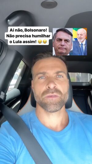 Thiago Asmar Instagram - BOLSONARO HUMILHOU O LULA, SÓ PORQUE O “PRESIDENTE DOS POBRES” NÃO CONSEGUE COLOCAR 5 MIL PESSOAS NUMA LIVE! TADINHO! 😂😂