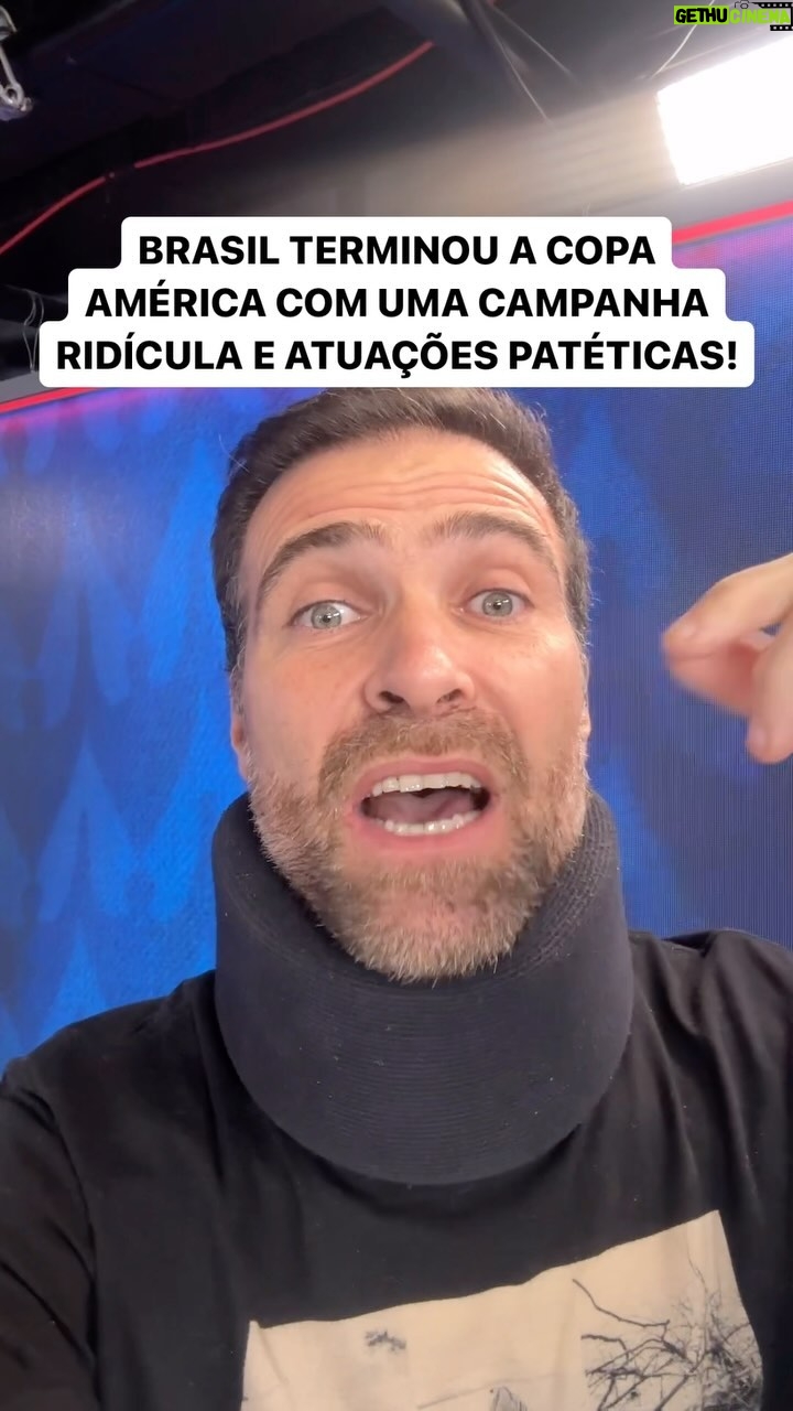 Thiago Asmar - 41.8K Likes - COPA AMĆRICA DA SELEĆĆO TERMINOU COMO COMEĆOU! PATĆTICA!