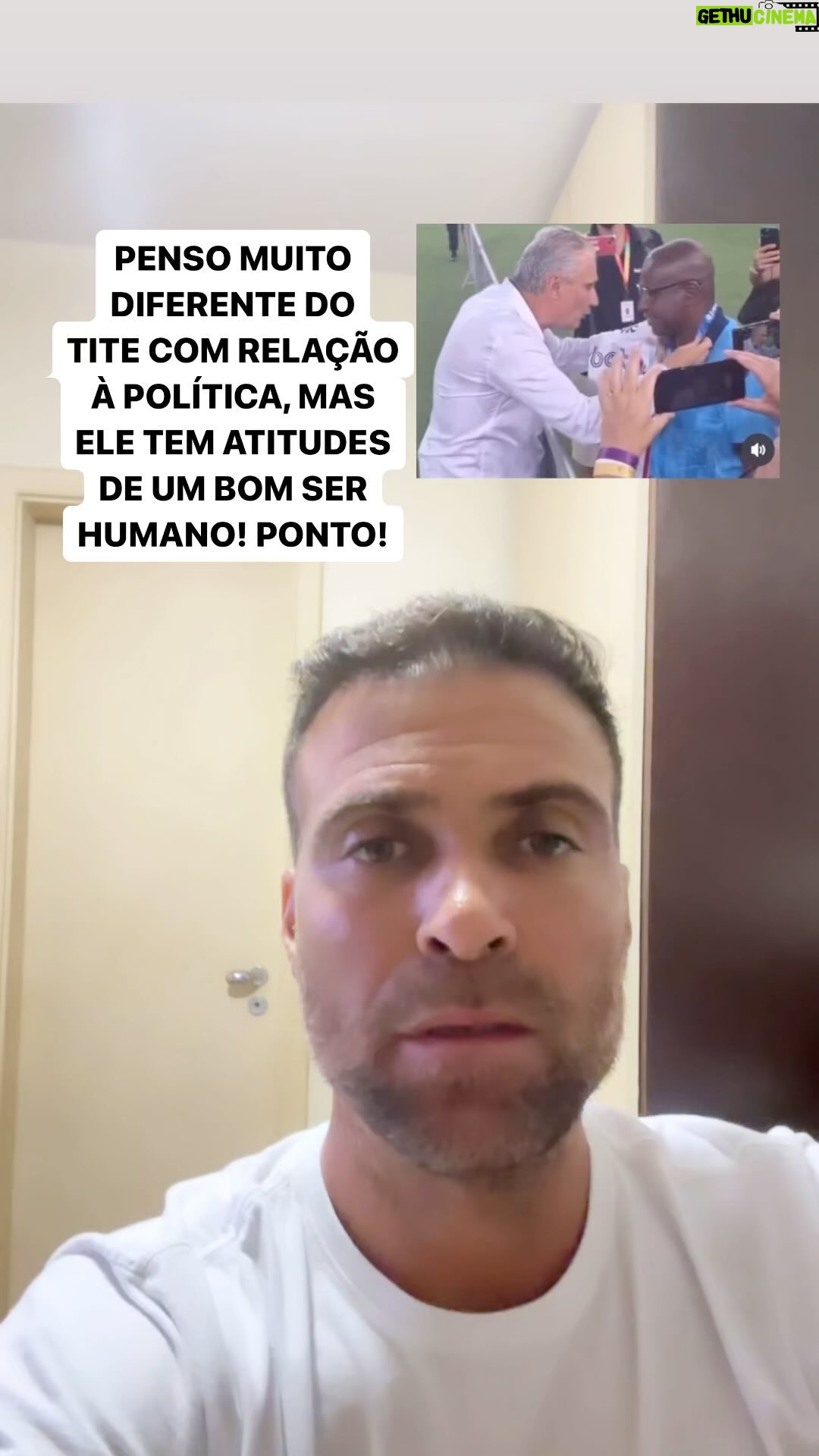 Thiago Asmar - 53.3K Likes - SOU TOTALMENTE CONTRA O POSICIONAMENTO POLĆTICO DO TITE, MAS AO CONTRĆRIO DE MUITOS ESQUERDISTAS, ME SINTO OBRIGADO A RECONHECER O CARĆTER DE ALGUĆM, MESMO PENSANDO DIFERENTE DE MIM! SEMPRE CONTRA A ESQUERDA CORRUPTA, MAS SEMPRE RECONHECENDO O CARĆTER DAS PESSOAS!