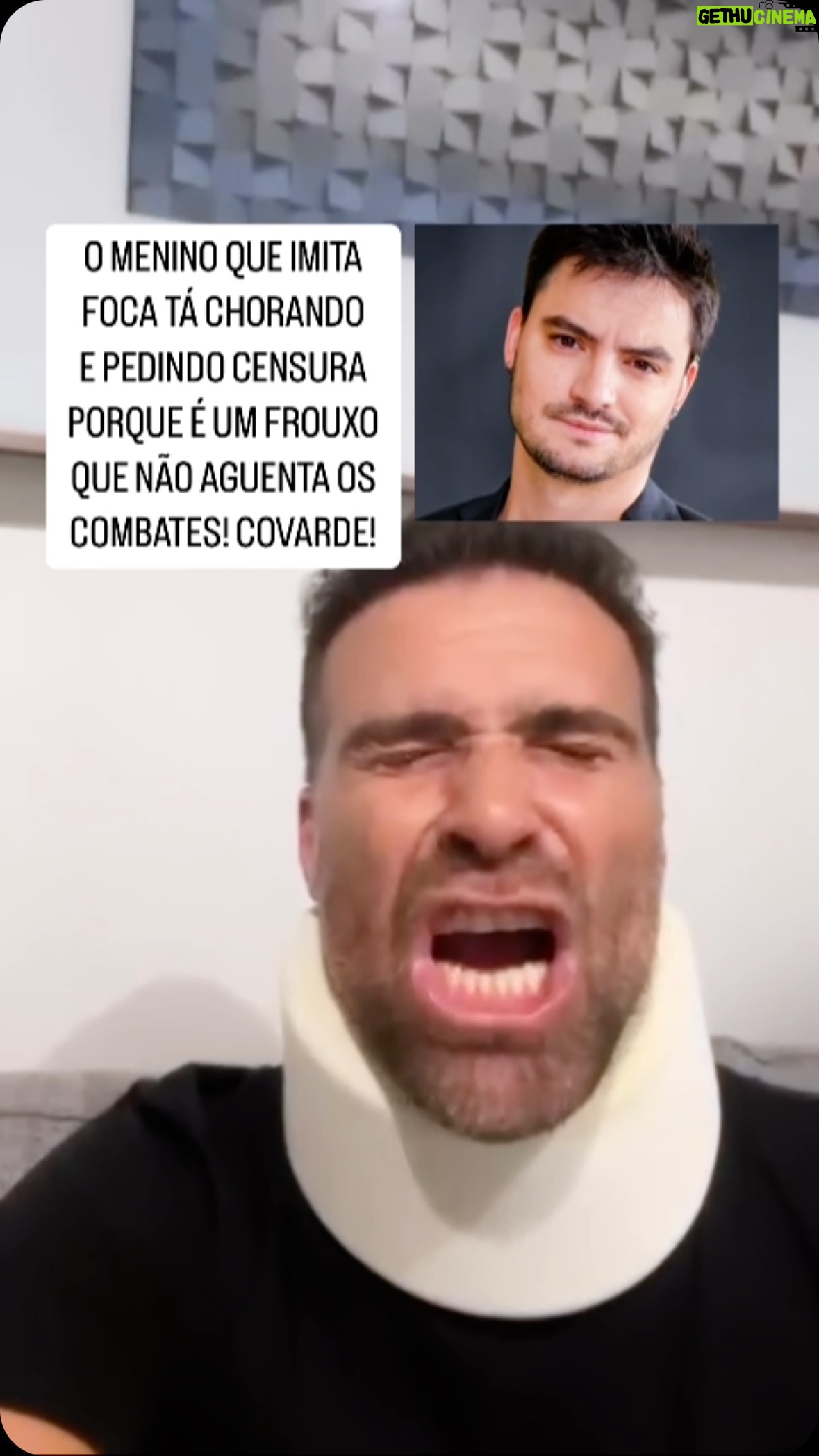 Thiago Asmar - 41.8K Likes - O MENINO QUE IMITA FOCA NĆO TEM PEITO PRA AGUENTAR O CONTRA-ATAQUE DA DIREITA NAS REDES SOCIAIS E TĆ CHORANDO PEDINDO A CENSURA DO POVO INTELIGENTE E NĆO COMPRADO DO BRASIL!