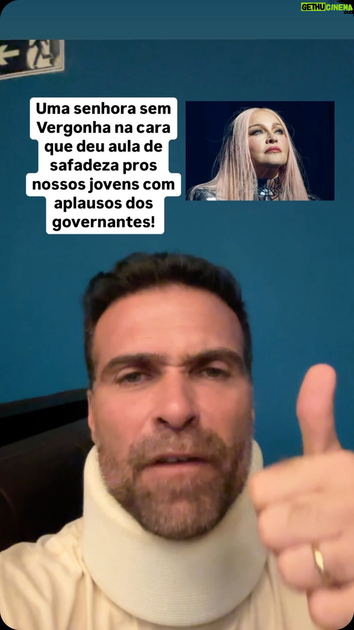 Thiago Asmar - 108K Likes - MADONNA DEU EXEMPLO DE SAFADEZA E FALTA DE VERGONHA PROS NOSSOS JOVENS, COM APLAUSOS DOS NOSSOS GOVERNANTES! VERGONHA VER PRATICAMENTE UM FILME ADULTO NO PALCO PRA MILHĆES DE PESSOAS! E A GLOBO AINDA CHAMA ESSE FILME PORN@ DE SHOW HISTĆRICO! #madonna