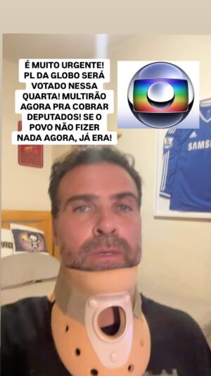 Thiago Asmar Instagram - #pldaglobonao SE O POVO NÃO FIZER NADA AGORA, JÁ ERA! TODOS PRECISAM COBRAR A PARTIR DESSE EXATO MOMENTO, TODOS OS DEPUTADOS E PARTIDOS! NOSSOS POLÍTICOS SEM VERGONHA NA CARA CONSEGUIRAM QUE SEJA VOTADO AMANHÃ O PL DA GLOBO! E O POVO PRECISA EVITAR QUE ESSE ABSURDO ACONTEÇA!