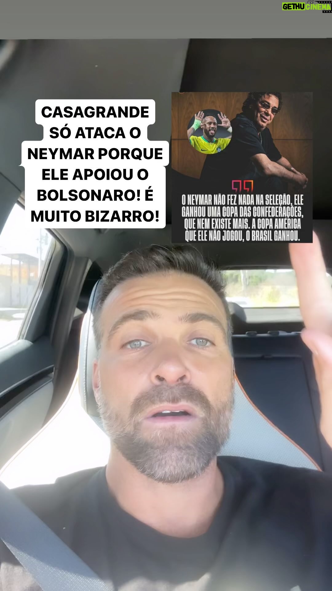 Thiago Asmar - 39.7K Likes - QUEM Ć CASAGRANDE PRA CRITICAR O NEYMAR? VOLTOU A USAR O FUTEBOL PRA ATACAR QUEM PENSA POLĆTICA DIFERENTE DELE! LIVE HOJE, ĆS 18:40, NO CANAL PILHADO, PRA FALAR DESSE ABSURDO!