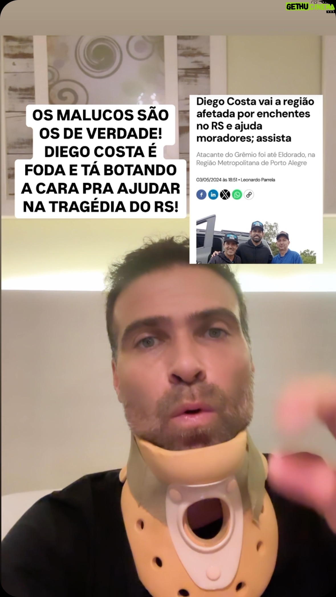 Thiago Asmar - 83K Likes - CADĆ OS JOGADORES QUE SE FAZEM DE BONZINHOS! OS MALUCOS SĆO DE VERDADE, SEMPRE FALO ISSO! VOCĆ TEM MEU RESPEITO, @diego.costa