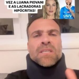 Thiago Asmar Instagram - NEYMAR CALOU DE VEZ A TAL DA LUANA PIOVANI E AS FEMINISTAS HIPÓCRITAS COM ATITUDES! BOM VER LACRADORAS SE CALANDO!