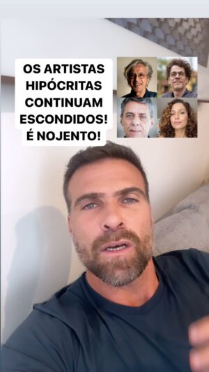 Thiago Asmar Instagram - PRECISAMOS DESMASCARAR ARTISTAS ESQUERDISTAS HIPÓCRITAS, QUE ENCHEM O BOLSO COM O DINHEIRO DO POVO E SE ESCONDEM PRA FALAR DOS ABSURDOS DA AMAZÔNIA NO GOVERNO LULA!