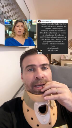 Thiago Asmar Instagram - PÉSSIMA NOTÍCIA PRA GLOBO! A PESQUISADORA QUE FEZ GRAVES DENÚNCIAS CONTRA A APRESENTADORA DA GLOBO NEWS, DANIELA LIMA, ACEITOU O CONVITE DO NIKOLAS FERREIRA PRA FALAR NO CONGRESSO NACIONAL! ENTENDA TODO O CASO NO VÍDEO QUE ACABEI DE POSTAR NO CANAL PILHADO NO YOUTUBE! LINK NO STORIES!