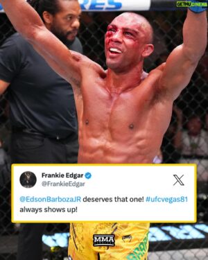 Thiago Moises Instagram - Fighters showed their appreciation for @edsonbarbozajr after #UFCVegas81 🙌
