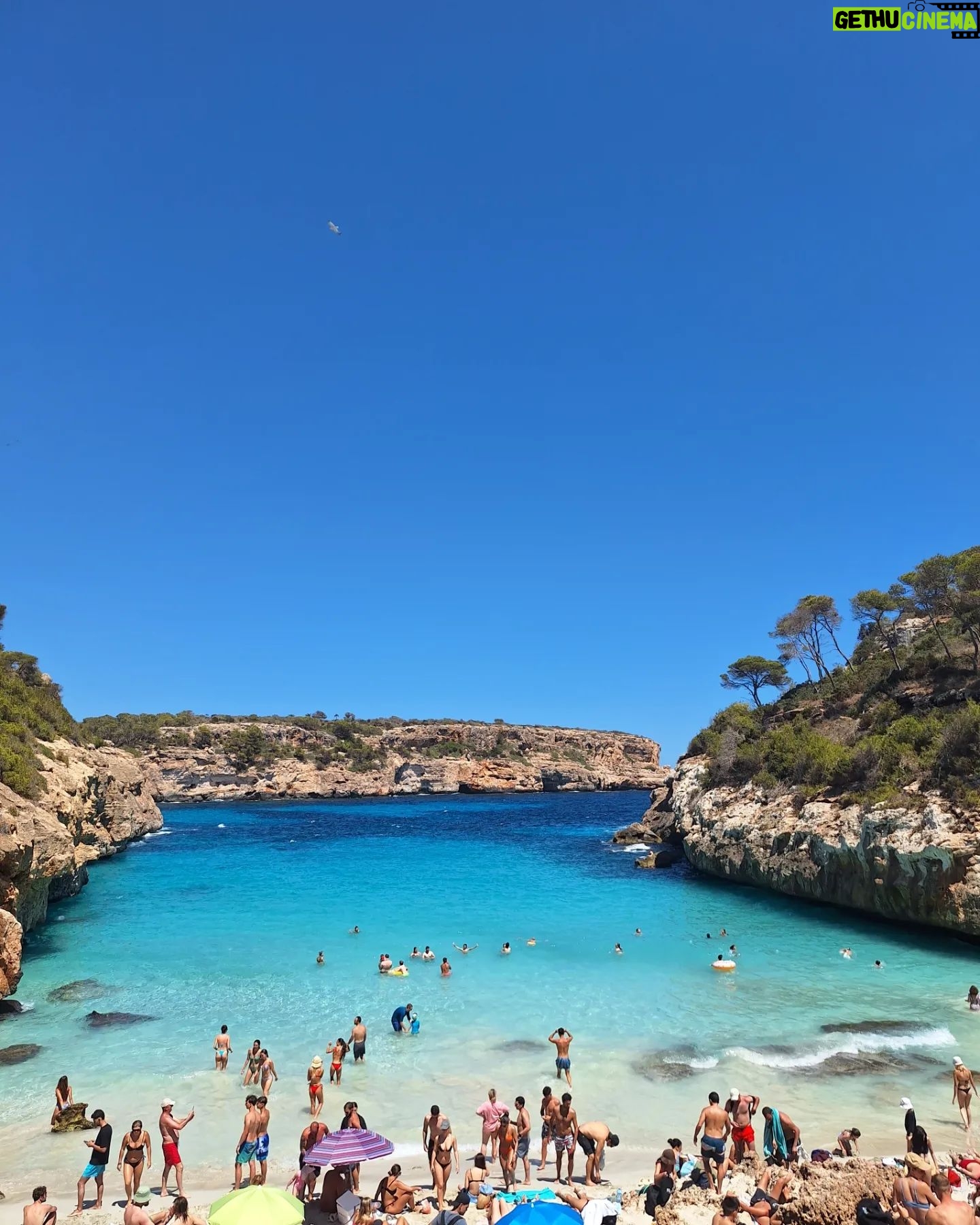 Thiago Rodrigues - 3 Likes - A Caló des Moro em Mallorca é um paraíso! Tem uma galera mas nada atrapalha a conexão que você tem com esse mar absolutamente transparente! Água com temperatura quase Ceará!!! O caminho para a praia é demais, você passa por umas cidades de pedra, não dá pra imaginar que em breve estará num lugar como esse! Leve seus óculos para mergulho ( que é bem barato em qualquer mercado ) e também sua bolsa térmica com suas bebidas e comidinhas...
Final das contas, foi um dia pra sempre em minhas lembranças da vida! Mallorca merece demais conhecer! 🇪🇦❤️🍻😎
#calodesmoro
#mallorca
#spain