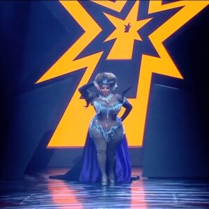 Thierry Mugler Instagram - ✨👄✨#MuglerFollies - More than ever celebrating BEAUTY ! Throwback at gorgeous #Muglerized @alottaboutte at the @mf_inside 
.
.
.
Costume displayed in #Couturissime @madparis 
.
.
#Mugler #thierrymugler #manfredthierrymugler #entertainment #revue 
.
.
Manager : @jbrougeot #jbrougeot