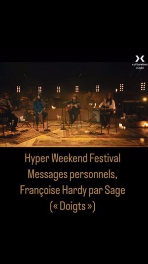 Thomas Dutronc Instagram - Un peu de « Françoise Hardy par @sagebysage » dans le cadre de l’ @hyperweekendfestival en janvier dernier
Ici en duo avec @jesuisclaraluciani pour interpréter cette sublime chanson «Doigts» ♥️♥️♥️
#messagespersonnels