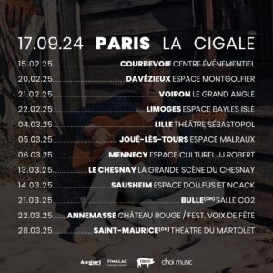 Thomas Dutronc Instagram - Il n’est jamais trop tôt pour prendre les billets de la nouvelle tournée « Il n’est jamais trop tard », enfin disponibles. (lien en bio)