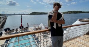 Thomas Hayes Instagram - Really had a blast today🛥Thank you for the invite @elmorganics , and for your initiative. Soaked in a lot of valuable information🌊