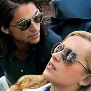Thomas McDonell Instagram - Me and dakota by Lisa eisner for oliver peoples