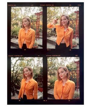Thomas McDonell Instagram - Jane last summer with her award from the hollywood critics association best actress