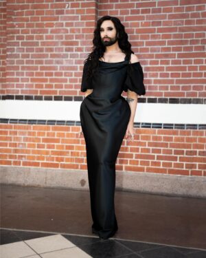Thomas Neuwirth Instagram - tonight‘s the night 

Dress by @gerald_spiegel 
Hair by @thechristophvienna @christophxhaider 
Pics by @van_schwarzdorn