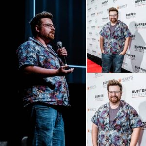 Thomas Ridgewell Instagram - Forgot to tell you how much fun I had at @bufferfestival! Was so proud of all my friends and their films. As always the highlight for me was going to @andrewsformals and getting fitted in a #gifted rental tux that makes me forget all my insecurities for a few hours - extra shout-out to 'em for butchering a perfectly good pair of trousers so I could get my dream ska-punk tux aesthetic (and Tyler, the voulenteer, who kindly gave me that exceptionally on-brand bowtie)! Can't wait for next year - really wanna push myself creatively and try something completely different.