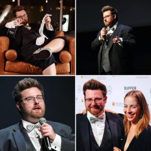 Thomas Ridgewell Instagram - Forgot to tell you how much fun I had at @bufferfestival! Was so proud of all my friends and their films. As always the highlight for me was going to @andrewsformals and getting fitted in a #gifted rental tux that makes me forget all my insecurities for a few hours - extra shout-out to 'em for butchering a perfectly good pair of trousers so I could get my dream ska-punk tux aesthetic (and Tyler, the voulenteer, who kindly gave me that exceptionally on-brand bowtie)! Can't wait for next year - really wanna push myself creatively and try something completely different.