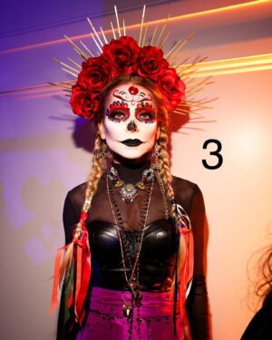 Thorgy Thor Instagram - The #NYRPHulaween People’s Choice Contest is BACK! 😱 Our Green Carpet Correspondent @thorgythor picked 10 of the most scarytale looks from last night and the WINNER is up to YOU! 💀✨💚 Vote for your favorite look by leaving the number in the comments ⬇️ Voting closes at noon EST on Tuesday 10/31/23 🪦 📸: @bfa / @yvonnetnt / @zachary_hilty