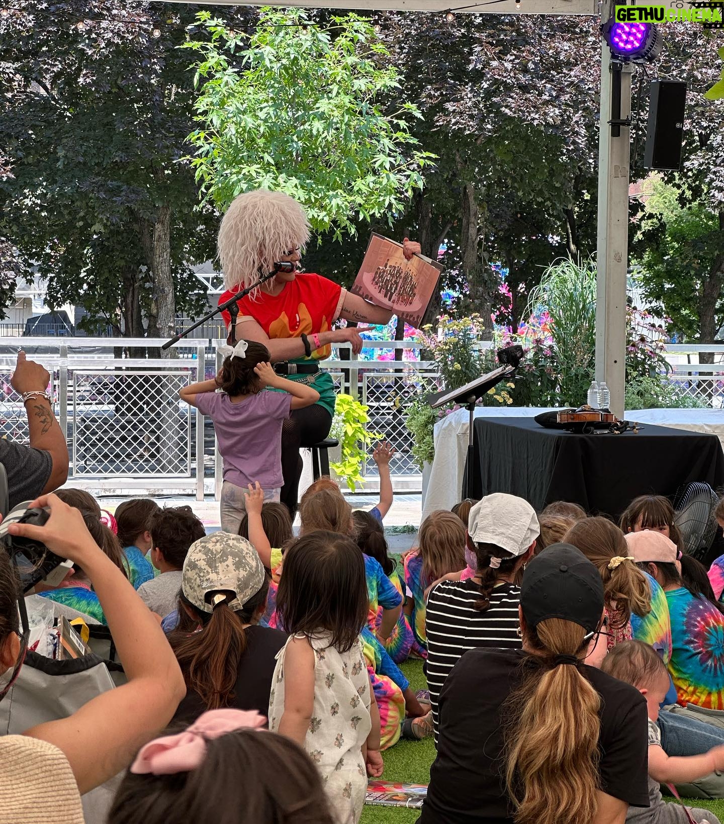 Thorgy Thor - 51.5K Likes - Reading is WHAT? ….Fundamental! Had such a blast @ StoryTime at @lincolncenter Inspiring the next generation of little musicians ! Thank you @lizzobeeating for letting me sample your 🎵 for the kids ❤️…. they had a blast dancing and walking the runway! We read BECAUSE by Mo Willems 📖. Keep reading and learning littles brats! 😜😜😜