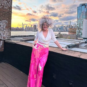 Thorgy Thor Instagram - Played violin for a private wedding in Brooklyn and this was the view! 🎻👠💜. Congrats Jess & Ethan 👏🏼👏🏼👏🏼. #brooklyn #wedding photo by @pradatopenthouses