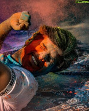 Thrigun Instagram - Happy HOLI 🎉💫 

Photography: @lensxstories 

#thrigun #holi #holifestival #coloursoflife #happyholi #holi2023