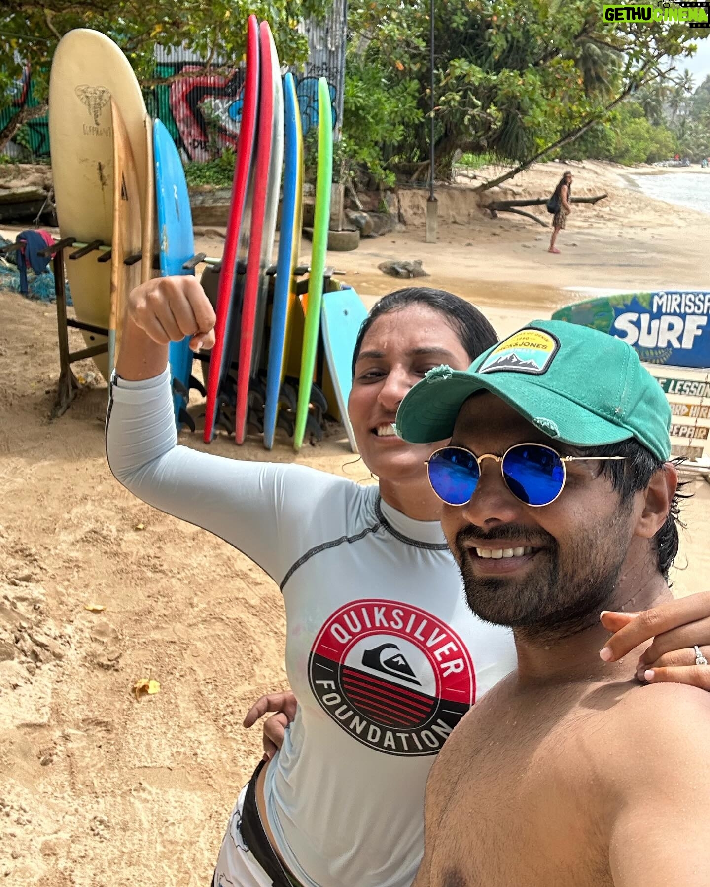 Thrigun - 3.3K Likes - Happy Valentine’s Day my love, my forever, my partner, best friend, in-house architect, biryani & tres leches addict, my binge watch partner, mimi mommy..……my wife ❤️
#happyvalentinesday #2024 #thrigun #nivi #firstvalentinesday #wifelife