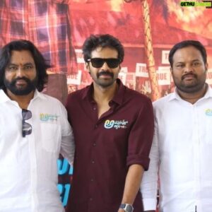 Thrigun Instagram - Delighted to be a part of the #AvasaranikoAbbaddham team. 

Thanks to ace producer #DilRaju garu for taking special part in the opening ceremony and Pooja. 

#Thrigun @rubal_shekhawat_