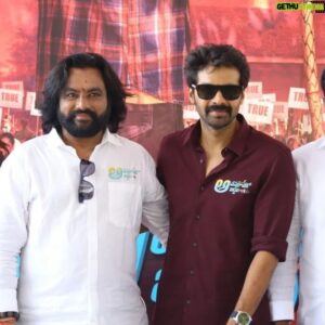Thrigun Instagram - Delighted to be a part of the #AvasaranikoAbbaddham team. 

Thanks to ace producer #DilRaju garu for taking special part in the opening ceremony and Pooja. 

#Thrigun @rubal_shekhawat_