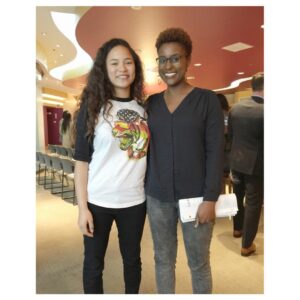 Tiana Le Instagram - Table read today with the Super Talented and Beautiful @issarae.  So thrilled and honored to be a part of this show! #InsecureHBO